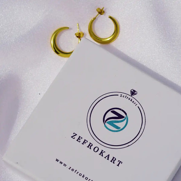 18K Cuff Earrings - Anti Tarnish Stainless steel